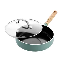 Сотейник GreenPan Mayflower з кришкою 24 см, 2,6 л блакитний (CC001682-001)