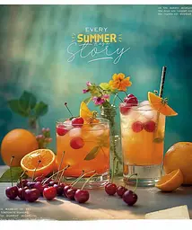 Зошит загальний Школярик Summer stories у клітинку 60 аркушів 10 шт. (060-3401K) - мініатюра 3