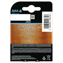 Батарейка Duracell Optimum AAA лужні 4 шт. в упаковці (5015596) - мініатюра 2