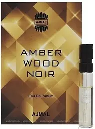 Оригінал Мініатюра Ajmal Amber Wood Noir 1.5 мл Парфумована вода - мініатюра 2