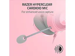 Комп'ютерна гарнітура Razer Kraken Kitty V2 Quartz (RZ04-04730200-R3M1) - мініатюра 9