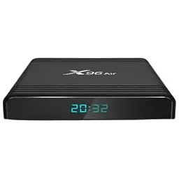 Потужна приставка X96 Аirо Smart TV Box оснащена високопродуктивним процесором Amlogic S905X3 з відеокартою Mali G31 MP2 4/32 чорна (Air4/32 _1768) - мініатюра 6
