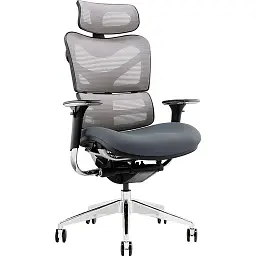 Офісне крісло GT Racer X-782 (W-20, B-40), світло-сіре (X-782 Bright Gray (W-20 B-40)) - мініатюра 2
