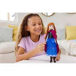 Лялька Disney Крижане серце Анна в накидці (HLW49) - мініатюра 6