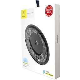 Бездротовий зарядний пристрій Baseus Simple 15W WXJK-BA02 Transparent - мініатюра 4