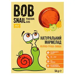 Фруктовый мармелад Bob Snail Яблоко-Груша-Лимон 54 г