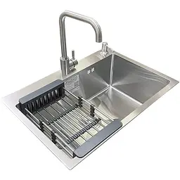 Комплект мийка + змішувач Romzha Arta U-600S (B) - мініатюра 3