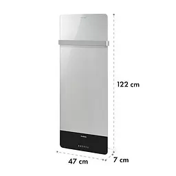 Інфрачервоний обігрівач для ванної кімнати Klarstein Hot Spot Crystal Reflect Smart (10035063) - мініатюра 8