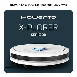 Робот-пилосос Rowenta X-Plorer Serie 90 автон. робота до 270 хв білий - мініатюра 10