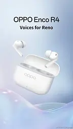 Навушники Oppo Enco R4 (ETEK2) бездротові білі - мініатюра 3