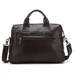 Чоловіча шкіряна сумка Vintage 39,5х29х9 см sum0012453 - мініатюра 2