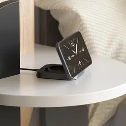 Бездротовий зарядний пристрій Zens Magnetic Nightstand Charger Black (ZESC16B/00) - мініатюра 4