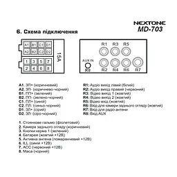Мультимедійний пристрій Nextone MD-703 Nextone (НФ-00001517) - мініатюра 4