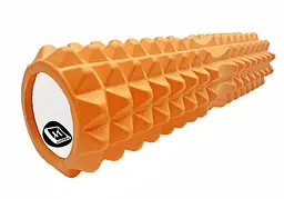 Масажний ролик EasyFit Grid Roller 45 см v.2.2 Помаранчевий