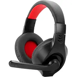 Навушники HP-312, Black/Red, 2хMini jack, поворотний мікрофон XTRIKE ME teh0027998