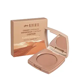 Контуринг для обличчя Neverti Creamy Dimension Waterproof Contrast Contour (NP204), 001 Truffle Бежевий