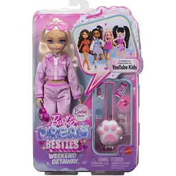 Лялька Barbie Малібу “Dream Besties” серії “Вікенд-подорож” (JMV16)