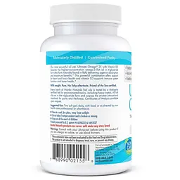 Жирні кислоти Nordic Naturals Ultimate Omega 2X with Vitamin D3, 60 капсул - мініатюра 3