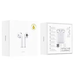 Навушники Hoco EW41 True ws stereo headset White - мініатюра 4