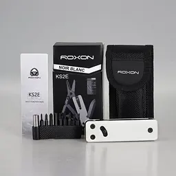 Міні мультитул Roxon KS2E Noir, чорне лезо, білий - мініатюра 7