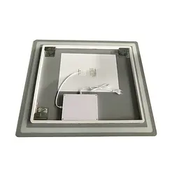 Дзеркало Zerix Mirra MR05-80x70-Reverse з LED Touch, Anti-fog, димером, регулятором яскравості ZX6057 - мініатюра 2