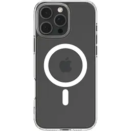 Чохол-накладка Spigen Ultra Hybrid with MagFit для Apple iPhone 16 Pro Max Frost Clear (ACS08002) - мініатюра 2