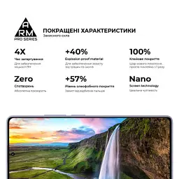 Скло захисне Armorstandart Pro Oscal C70 Black (ARM71959) - мініатюра 5