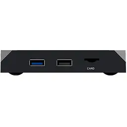Стаціонарний медіаплеєр Vontar X96 Max Plus (смарт ТВ приставка) 4GB/32GB чорний (X96 Max Plus (4/32)_1799) - мініатюра 3