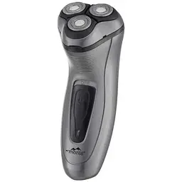 Електробритва Monte MT-5003 G Grey 3 плаваючі головки для гоління роторна