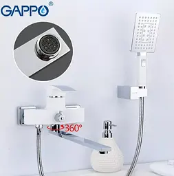 Змішувач для ванни Gappo G2207-7 - мініатюра 4