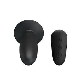 Анальна пробка з вібрацією MR Play Super Rower Remote Control Vibrating Anal Plug, чорна PRETTY LOVE BI-040045W-MR 103453 - мініатюра 4