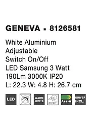 Бра Nova Luce GENEVA 8126581 - мініатюра 4