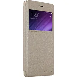 Чохол-книжка Nillkin Sparkle case Xiaomi Redmi 4 Prime Gold - мініатюра 3
