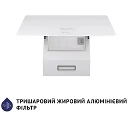Витяжка Minola HVS 6224 WH 700 LED - мініатюра 5