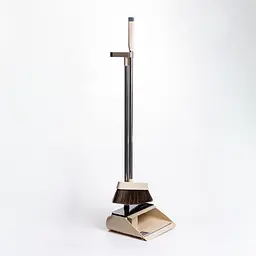 Комплект для уборки веник с совком, бежевый Yiwu HP-35015-10BE - миниатюра 3