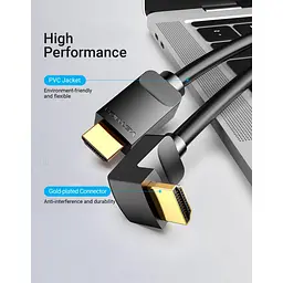 Кабель Vention HDMI-HDMI V 2.0 1.5 м (AARBG) - мініатюра 10