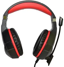 Гарнітура Microlab G7, 3,5мм+USB, Black-Red - мініатюра 2