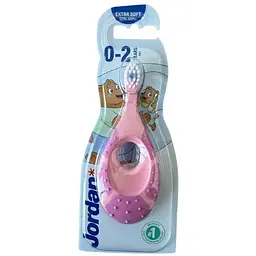 Зубна щітка дитяча Jordan Step 1 м`яка рожева (6220100)