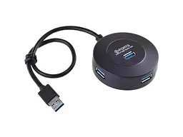 Мультипортовий адаптер Maiwo USB Type-A to 4х USB3.0 (KH304-A)