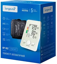 Автоматичний тонометр Longevita BP-102 (BP-102) - мініатюра 3