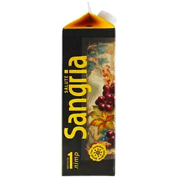 Напій винний Salute Sangria слабоалкогольний напівсолодкий білий 6-6.9% 1 л - мініатюра 2