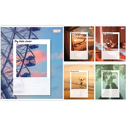 Упаковка зошитів Yes Frame Your Life А5/24 лін. 20 шт. (768845)