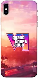 TPU чохол Demsky GTA VI Vice City для Apple iPhone XS Max (6.5")