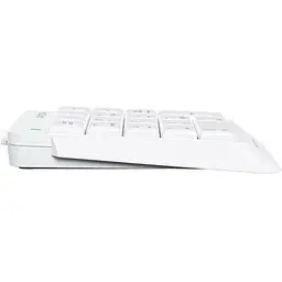 Клавиатура проводная A4Tech Fstyler Numeric Keypad White FK13P - миниатюра 2