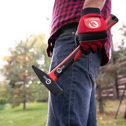 Молоток слюсарний c ручкою з фібергласу 500г INTERTOOL HT-0205 - мініатюра 6