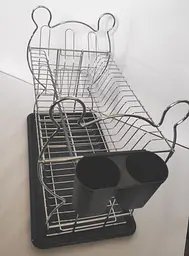 Сушіння для посуду Dish Rack WL 2606 C Silver - мініатюра 3