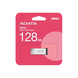 Флеш-накопичувач ADATA USB 3. 2 UR 350 128Gb Сріблястий/чорний - мініатюра 2