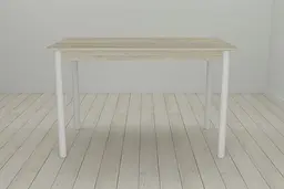 Стіл кухонний Ferrum-decor Беніта 75x120x80 Білий ДСП Сонома 16мм (FRD-106285) - мініатюра 4