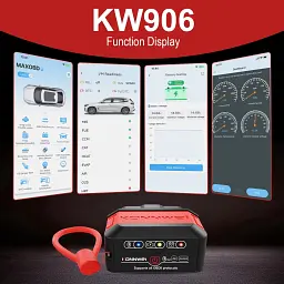 Універсальний автосканер Konnwei KW906 Професійний діагностичний автомобільний сканер ОБД2, EOBD, OBD2, ELM327 (19513) - мініатюра 12