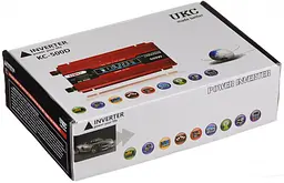 Автоінвертор-перетворювач напруги з LCD-екраном UKC 12 V-220 V 500 W KC-500D - мініатюра 5